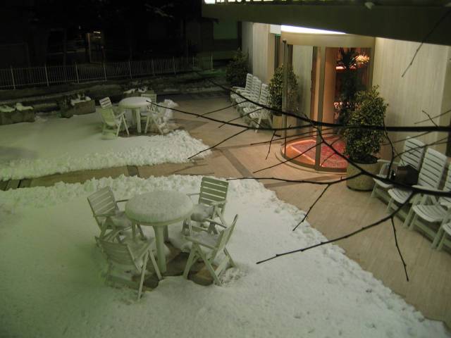 Schnee in Chianciano Terme